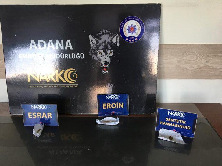 Adana'da polisin düzenlediği uyuşturucu operasyonu dronla görüntülendi G5