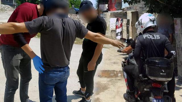 Adana'da Cono mahallesine drone'lu operasyon! Polis yapılan aramalarda uyuşturucu ele geçirdi