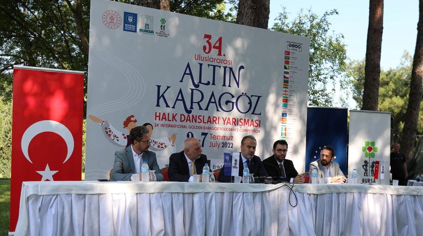 34. Uluslararası Altın Karagöz Halk Dansları Yarışması 2 Temmuz'da başlayacak
