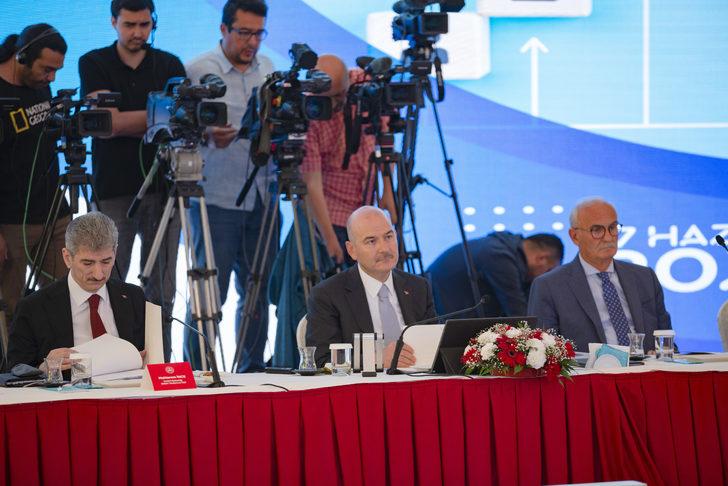 Bakan Soylu, "Görevlendirme Yapılan Belediyeler Koordinasyon Toplantısı"nda konuştu: (2) G1