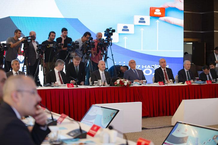 Bakan Soylu, "Görevlendirme Yapılan Belediyeler Koordinasyon Toplantısı"nda konuştu: (2) G2