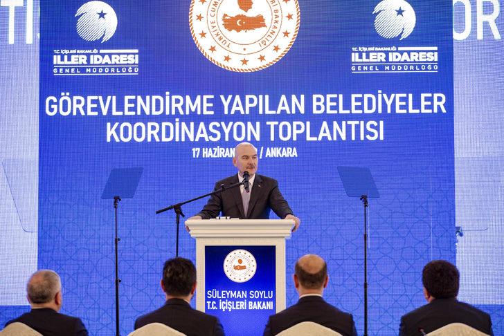 Bakan Soylu, "Görevlendirme Yapılan Belediyeler Koordinasyon Toplantısı"nda konuştu: (2) G4
