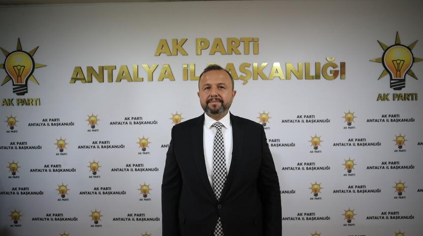 AK Parti Antalya İl Başkanı İbrahim Ethem Taş, basın toplantısı konuştu: