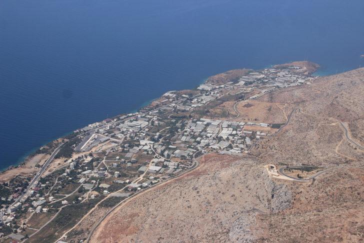 Mersin'de geçen yılki yangınlardan etkilenen ormanlar havadan görüntülendi G1