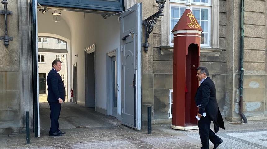 Türkiye'nin Kopenhag Büyükelçisi İpek, Danimarka Kraliçesi tarafından kabul edildi