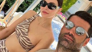 Volkan Demirel'in eşi Zeynep Sever tatilde! Gece eğlence sabah spor