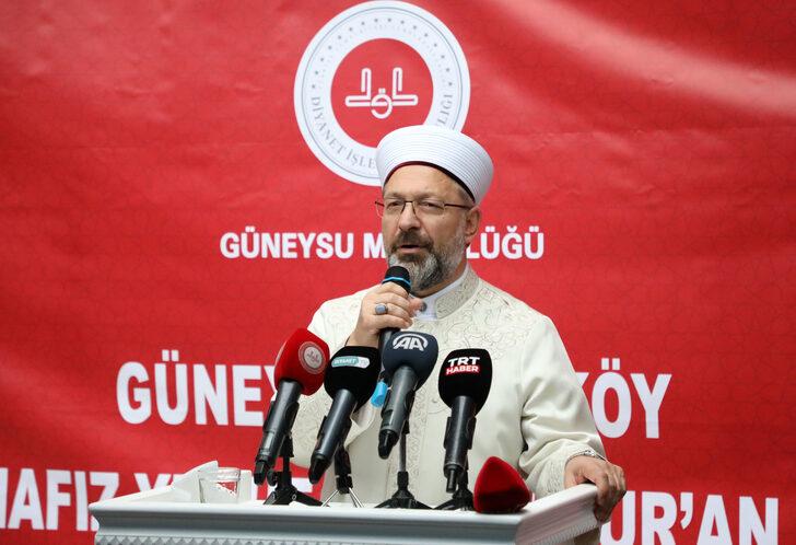 Diyanet İşleri Başkanı Erbaş, Rize'de Kur'an Kursu açılışında konuştu: G3