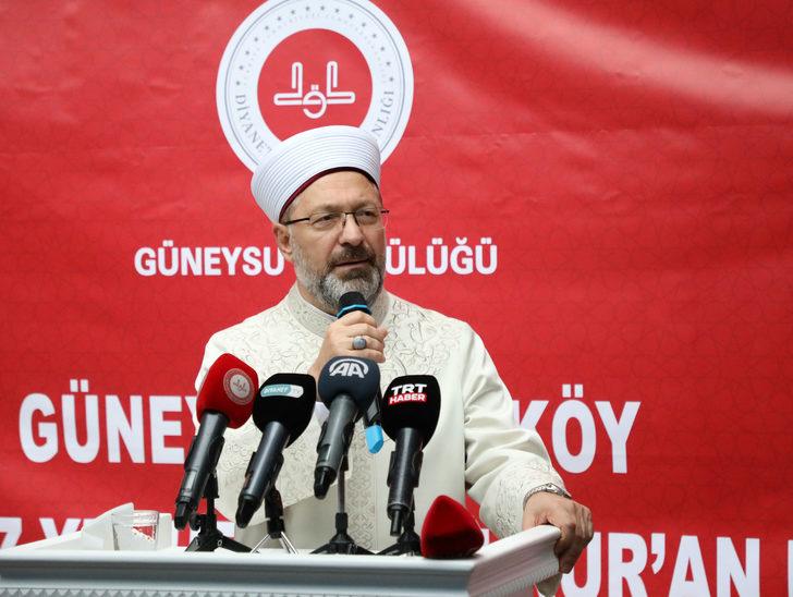Diyanet İşleri Başkanı Erbaş, Rize'de Kur'an Kursu açılışında konuştu: G4