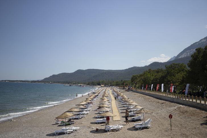 Antalya'da Kültür ve Turizm Bakanlığının 2 ücretsiz halk plajı açıldı G3