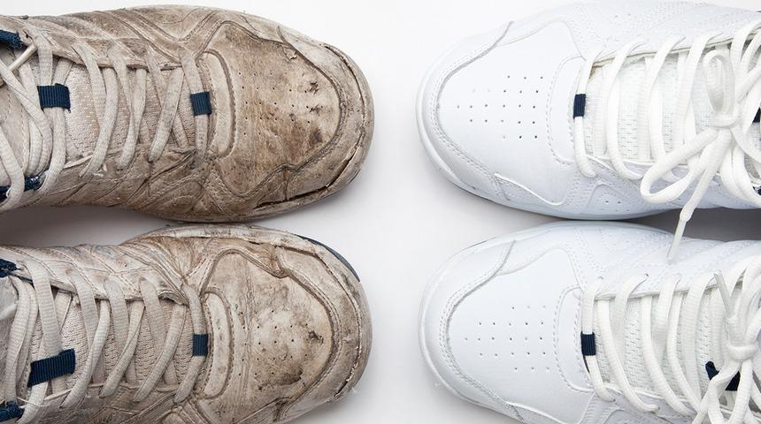 Sakın makineye atmayın! Ayakkabılarınızı mahvediyor: Spor ayakkabılarınızı yeni gibi yapacak temizleme y&ouml;ntemi