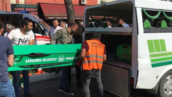 Samsun'da forkliftin çarptığı kadın öldü G1