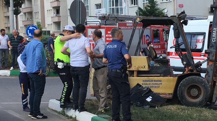 Bir annenin acı sonu! İş makinesinin altında kalarak hayatını kaybetti