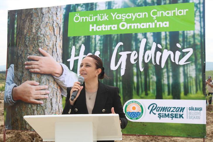 Ankara'da "Ömürlük Yaşayan Çınarlar Hatıra Ormanı" oluşturuldu G2