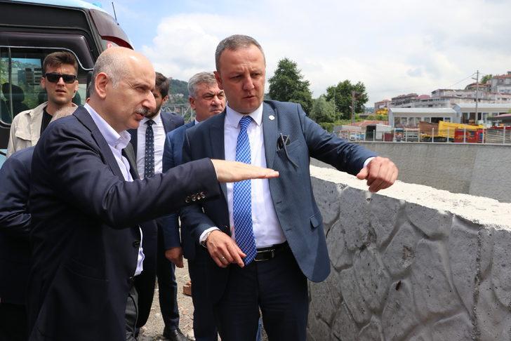 Ulaştırma ve Altyapı Bakanı Karaismailoğlu, Zonguldak'ta konuştu: G3