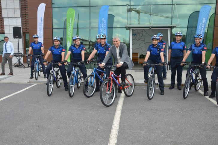 Sakarya'da bisikletli zabıtalar göreve başladı G4