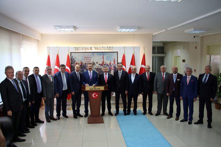 TOBB Başkanı Hisarcıklıoğlu, Uşak'ta konuştu: G2