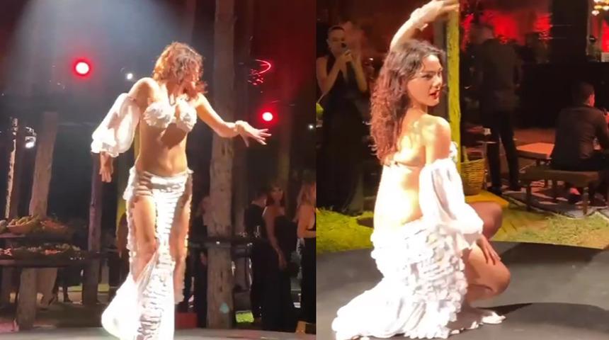 Ali Şafak Öztürk'ün bulunduğu parti sosyal medyada gündem oldu! Dansözlere para saçtılar...