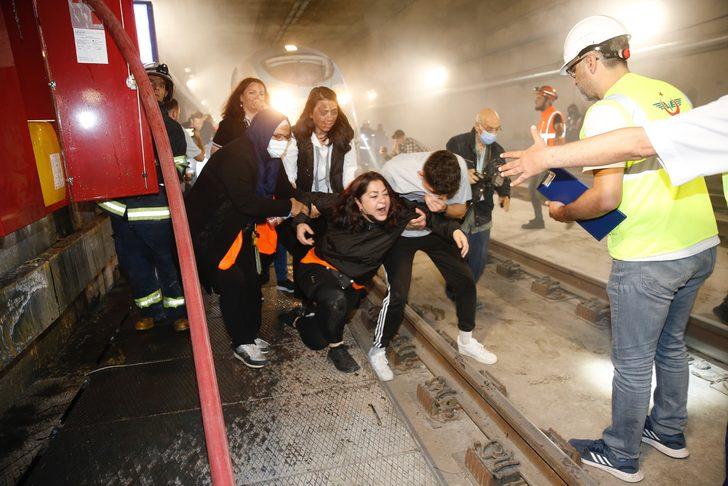 Eskişehir'de Yüksek Hızlı Tren yangın tatbikatı düzenlendi G4