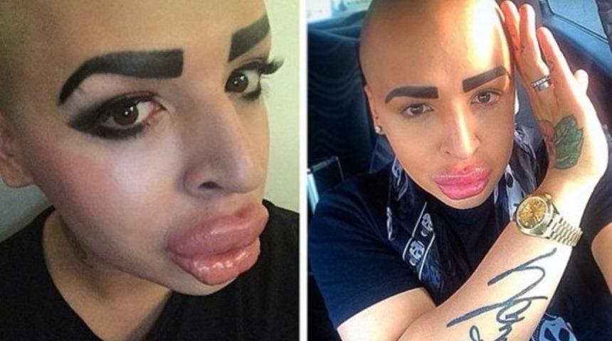 Kim Kardashian’a benzemek için servet harcadı