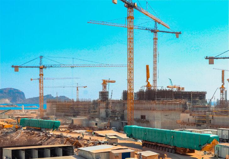 Akkuyu NGS'nin birinci ünitesinde kullanılacak polar vinç inşaat sahasına ulaştı G4