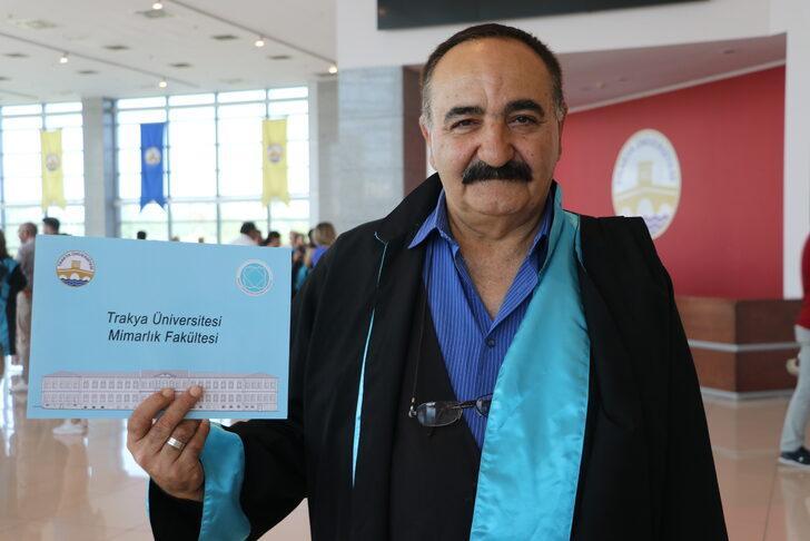 Trakya Üniversitesi Mimarlık Fakültesinde mezuniyet töreni yapıldı G4