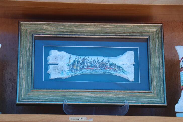 Deve kemiğini sanat eserine dönüştüren ustanın eserleri dikkati çekiyor G4