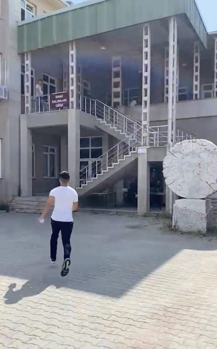 Edirne'de yanlış salona gelen öğrenciyi YKS'ye Yunus Timi polisleri yetiştirdi G3