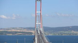 1915 Çanakkale Köprüsü'nde kedi yolunun sökümüne başlandı