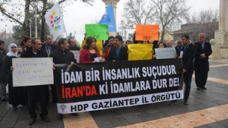 HDP'lilerden İran cezaevlerinde kalanlara destek eylemi