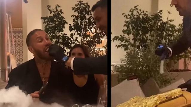 Yıldız futbolcunun lüks akşam yemeği dudak uçuklattı! Parçası 16 bin TL