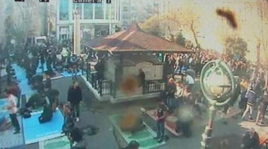 Teşvikiye Camii'nde şaşırtan olay