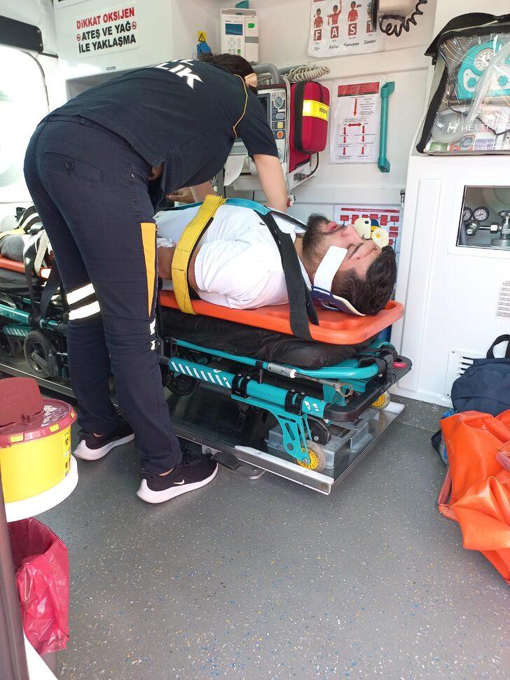 Aydın'da trafik kazası geçiren adayı YKS'ye amcası yetiştirdi G4