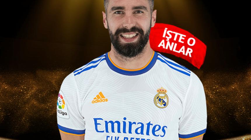 Gelinlik giydi, maske taktı! Carvajal'i görenler inanamadı