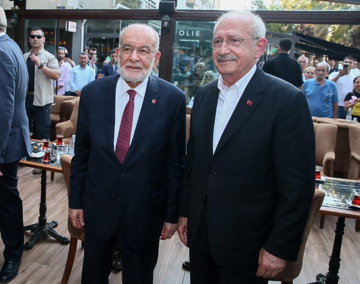 Kılıçdaroğlu ile Karamollaoğlu İzmir'de buluştu G1