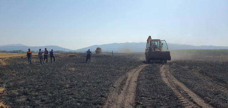 Osmaniye'de buğday tarlalarında çıkan yangın söndürüldü G2