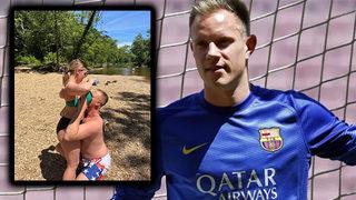 Barcelona'nın yıldızını görenler inanamadı! Göğüslerini tuttu ve...