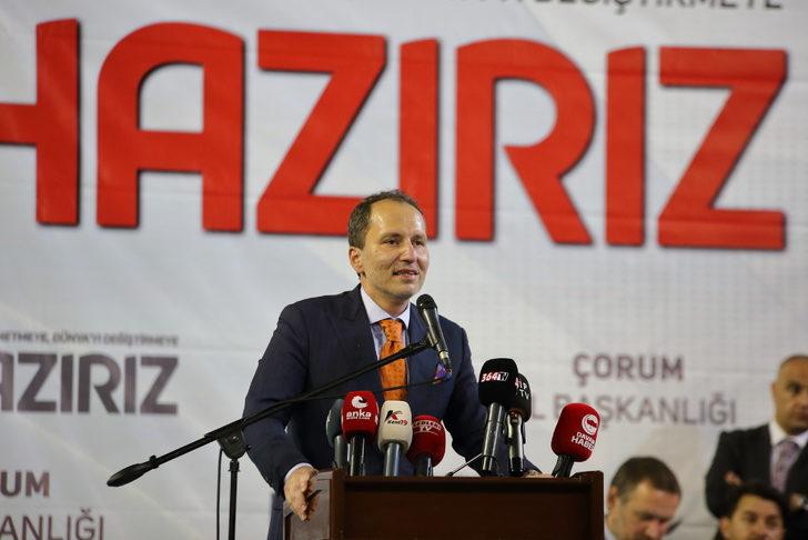 Yeniden Refah Partisi Genel Başkanı Erbakan, Çorum'da konuştu: G2