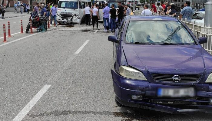 Afyonkarahisar'da zincirleme kaza! 9 araç birbirine girdi: 19 yaralı