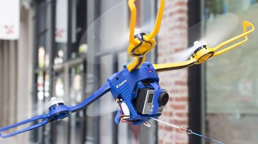 Selfie &ccedil;ekmek i&ccedil;in drone yaptılar!