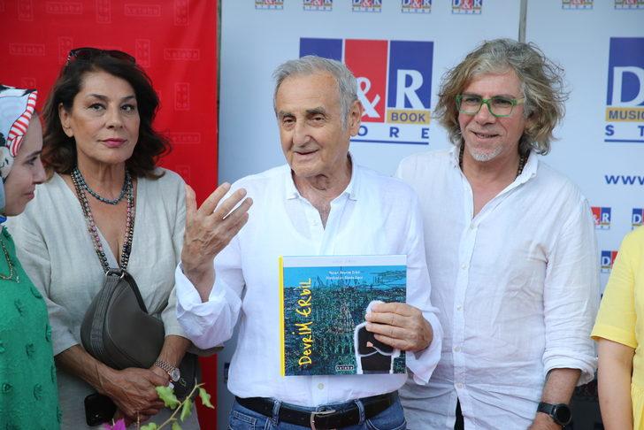 Ressam Devrim Erbil, Bodrum'da kitabının tanıtımına katıldı G5