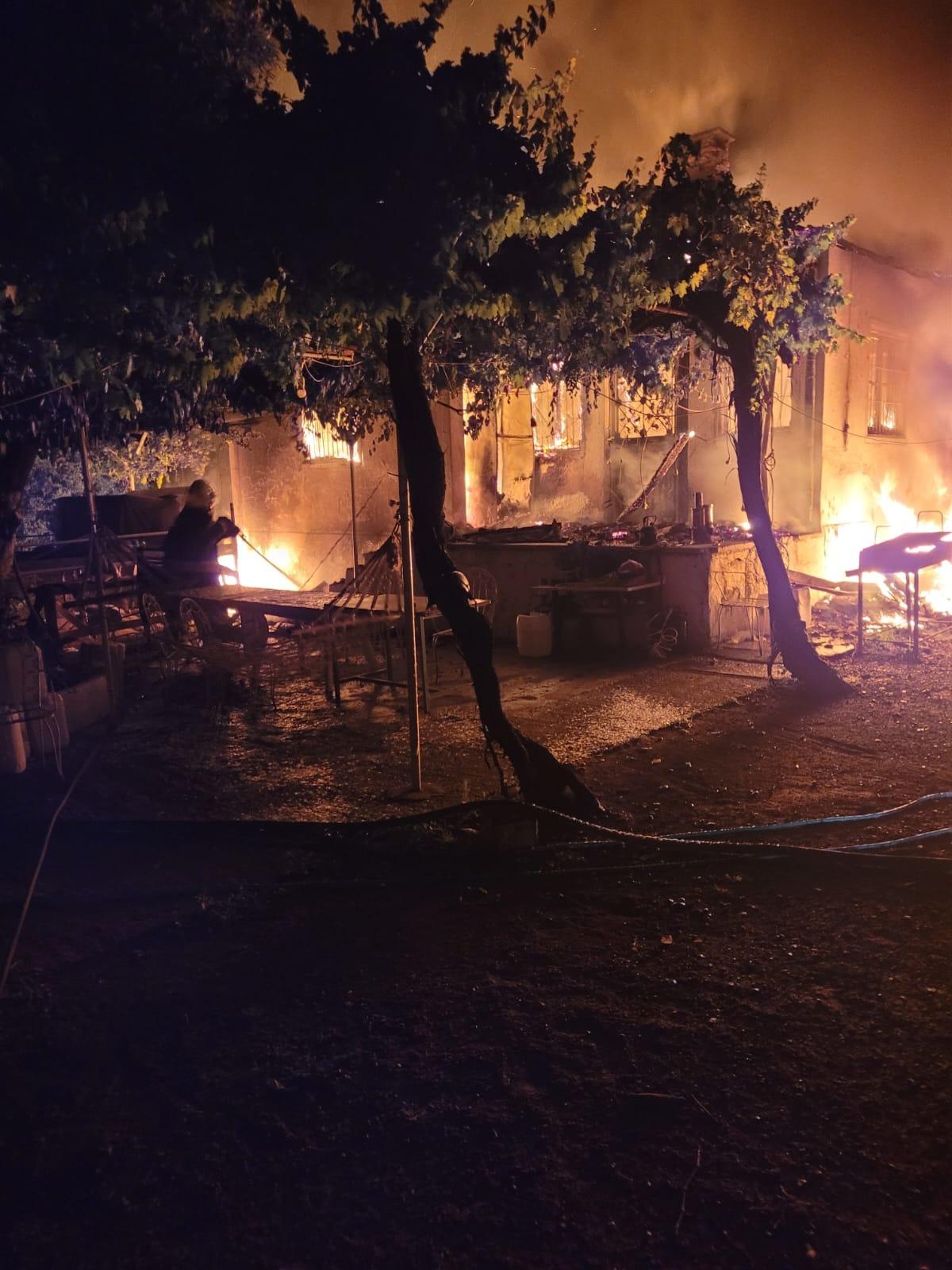 Muğla'da evde &ccedil;ıkan yangında engelli kişi &ouml;ld&uuml;