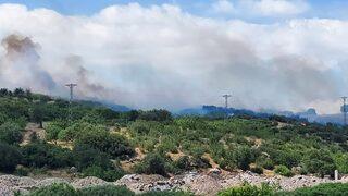 GÜNCELLEME - Çanakkale'de zirai alan ve orman yangınları kontrol altına alındı
