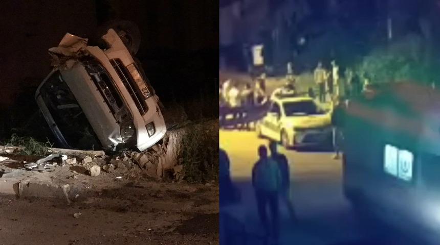 Yer: Edirne! Kaza yapan sürücü yardıma gelen polise yumruk attı