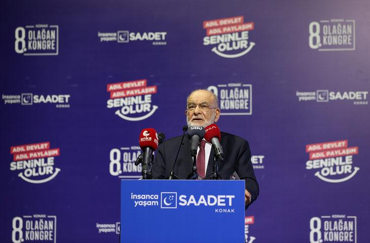 Saadet Partisi Genel Başkanı Karamollaoğlu, İzmir'de partililere seslendi: G4