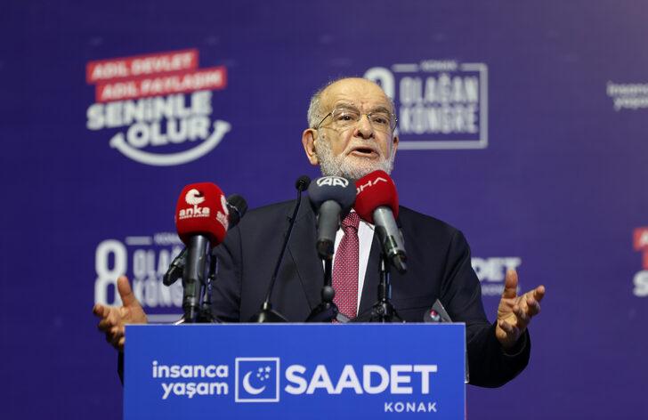Saadet Partisi Genel Başkanı Karamollaoğlu, İzmir'de partililere seslendi: G5