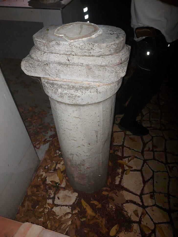 Hatay'da Roma dönemine ait olduğu değerlendirilen 10 kaide ele geçirildi G4