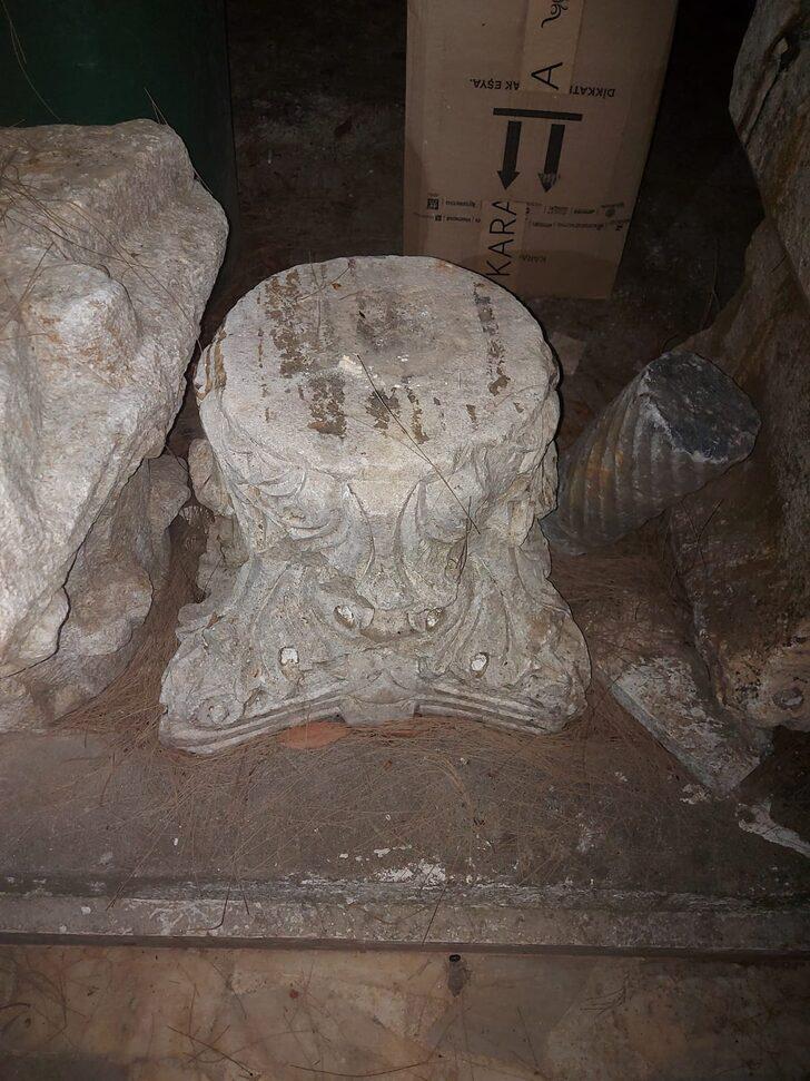 Hatay'da Roma dönemine ait olduğu değerlendirilen 10 kaide ele geçirildi G5