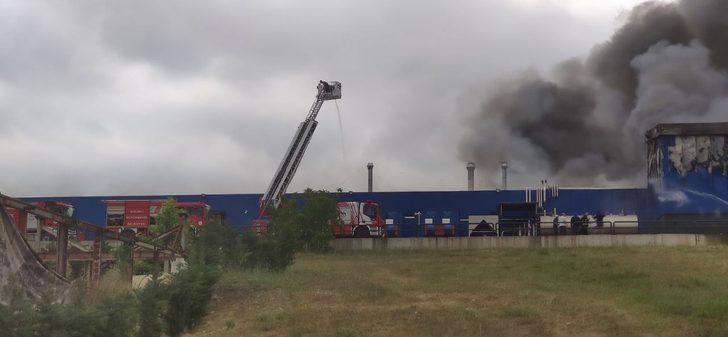 Kocaeli'de kimya fabrikasında yangın çıktı G4