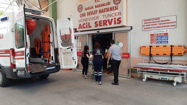 Aydın'da kaza sonrası çıkan kavgada başına parke taşıyla vurulan kişi ağır yaralandı