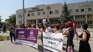 Muğla'da Pınar Gültekin cinayeti davasının on üçüncü duruşması görülüyor